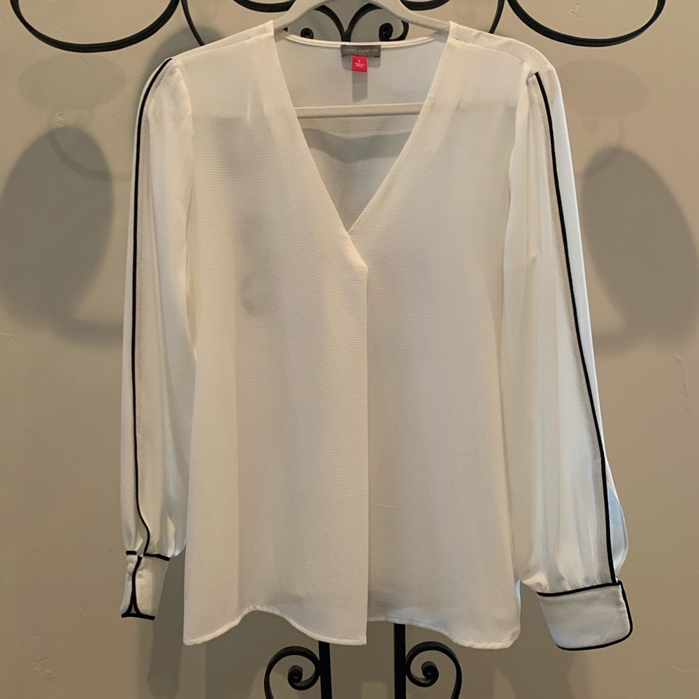 Vince Camute white blouse